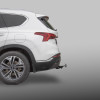 K132-E Лидер-плюс ТСУ для Hyundai Santa Fe 2021-2023 без снятия и выреза бампера. Тип шара: E. Нагрузки: 1500/100 кг, масса фаркопа 18,5 кг (без электрики в комплекте)
