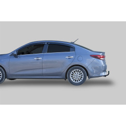 K135-A Лидер-плюс ТСУ для Kia Rio IV рестайл (FB) седан 2020-2022, Solaris KRS 2024- без снятия и выреза бампера. Нагрузки: 1200/75 кг, масса фаркопа 17,1 кг (без электри