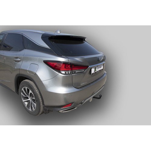 L105-A Лидер-плюс ТСУ для Lexus RX AL20 2015-2022 без снятия и выреза бампера. Нагрузки: 1500/75 кг, масса фаркопа 18,3 кг (без электрики в комплекте)