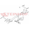 M-038 STEINHOF Фаркоп на Mazda 3 хетчбек 5 дверей BM 2013-2019. Требуется подрезка бампера. Тип шара: A. Нагрузки: 1800/90 кг, масса фаркопа 17,1 кг (без электрики в комплекте)