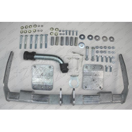 M038A GALIA Полностью оцинкованный фаркоп на Mercedes Viano w638 1996-2003, Mercedes Vito w638 1996-2003. Особенности: передний привод. Тип шара: A. Подрезка бампера. Нагруз