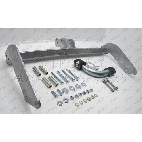 M089A GALIA Полностью оцинкованный фаркоп на Mercedes Vaneo w414 2002-2006. Тип шара: A. Установка без снятия и выреза бампера. Нагрузки: 1000/50 кг, масса фаркопа 17,01 кг