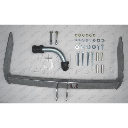 M089A GALIA Полностью оцинкованный фаркоп на Mercedes Vaneo w414 2002-2006. Тип шара: A. Установка без снятия и выреза бампера. Нагрузки: 1000/50 кг, масса фаркопа 17,01 кг