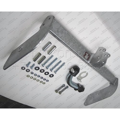 M089A GALIA Полностью оцинкованный фаркоп на Mercedes Vaneo w414 2002-2006. Тип шара: A. Установка без снятия и выреза бампера. Нагрузки: 1000/50 кг, масса фаркопа 17,01 кг
