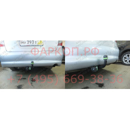 M109-A Лидер-плюс ТСУ для Mitsubishi Grandis 2004-2011 без выреза бампера. Нагрузки: 1200/75 кг, масса фаркопа 19,88 кг (без электрики в комплекте)