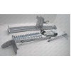 M125A GALIA Полностью оцинкованный фаркоп на Mercedes C-Class w204 седан 2007-2014 / s204 универсал 2007-2014, не подходит для AMG, не подходит на широкий бампер. Подрозетник убирается за бампер. Тип шара: A. Без выреза бампера. Нагрузки: 1900/100 кг, мас