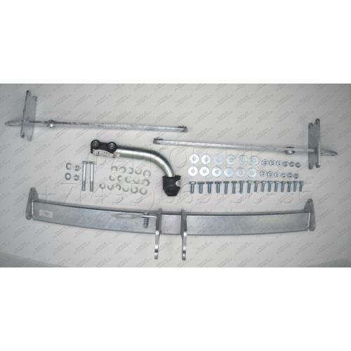 M125A GALIA Полностью оцинкованный фаркоп на Mercedes C-Class w204 седан 2007-2014 / s204 универсал 2007-2014, не подходит для AMG, не подходит на широкий бампер. Подрозетник убирается за бампер. Тип шара: A. Без выреза бампера. Нагрузки: 1900/100 кг, мас