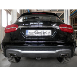 M134C GALIA Полностью оцинкованный фаркоп на Mercedes GLA-Class 2014-2019, Infiniti Q30 2016-2019, Infiniti QX30 2016-2019. Подрозетник убирается за бампер. Тип шара: C (горизонтал