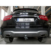 M134C GALIA Полностью оцинкованный фаркоп на Mercedes GLA-Class 2014-2019, Infiniti Q30 2016-2019, Infiniti QX30 2016-2019. Подрозетник убирается за бампер. Тип шара: C (горизонтальный съемный). Установка без выреза бампера. Нагрузки: 2000/100 кг, масса ф