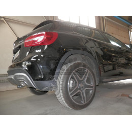 M134C GALIA Полностью оцинкованный фаркоп на Mercedes GLA-Class 2014-2019, Infiniti Q30 2016-2019, Infiniti QX30 2016-2019. Подрозетник убирается за бампер. Тип шара: C (горизонтал