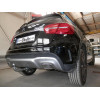 M134C GALIA Полностью оцинкованный фаркоп на Mercedes GLA-Class 2014-2019, Infiniti Q30 2016-2019, Infiniti QX30 2016-2019. Подрозетник убирается за бампер. Тип шара: C (горизонтальный съемный). Установка без выреза бампера. Нагрузки: 2000/100 кг, масса ф