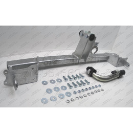 M134C GALIA Полностью оцинкованный фаркоп на Mercedes GLA-Class 2014-2019, Infiniti Q30 2016-2019, Infiniti QX30 2016-2019. Подрозетник убирается за бампер. Тип шара: C (горизонтал