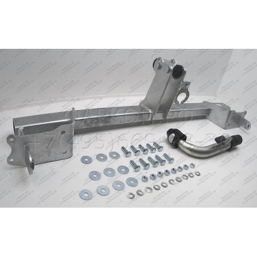 M134C GALIA Полностью оцинкованный фаркоп на Mercedes GLA-Class 2014-2019, Infiniti Q30 2016-2019, Infiniti QX30 2016-2019. Подрозетник убирается за бампер. Тип шара: C (горизонтальный съемный). Установка без выреза бампера. Нагрузки: 2000/100 кг, масса ф