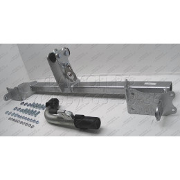 M134C GALIA Полностью оцинкованный фаркоп на Mercedes GLA-Class 2014-2019, Infiniti Q30 2016-2019, Infiniti QX30 2016-2019. Подрозетник убирается за бампер. Тип шара: C (горизонтал