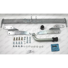 M140A GALIA Полностью оцинкованный фаркоп на Mazda 6 седан/универсал 2012-2022. Тип шара: A. Невидимый вырез бампера. Нагрузки: 2000/80 кг, масса фаркопа 17,22 к