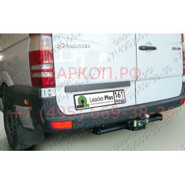 M207-FC Лидер-плюс ТСУ для Mercedes Sprinter фургон 2006-2019, 2019-, Volkswagen Crafter фургон 2006-2017 без снятия и выреза бампера. Тип шара: FC. Нагрузки: 1200/50 кг, масса фар