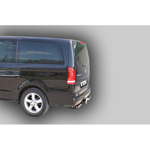 M210-F Лидер-плюс ТСУ для Mercedes V-Class w447 2014-, Mercedes Vito w447 2014- без снятия и выреза бампера. Тип шара: F. Нагрузки: 2000/100 кг, масса фаркопа 22,5 кг (без электрики в комплекте)