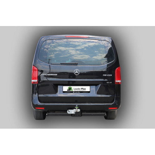 M210-F Лидер-плюс ТСУ для Mercedes V-Class w447 2014-, Mercedes Vito w447 2014- без снятия и выреза бампера. Тип шара: F. Нагрузки: 2000/100 кг, масса фаркопа 22,5 кг (без электрики в комплекте)