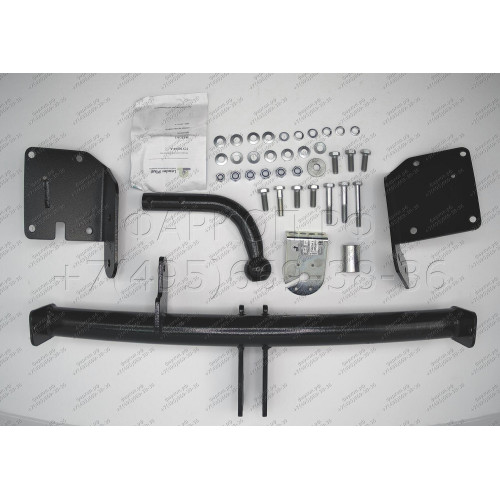 M304-A Лидер-плюс ТСУ для Mazda 5 (CR19) минивен 2005-2010 без выреза бампера. Нагрузки: 1500/75 кг, масса фаркопа 15,32 кг (без электрики в комплекте)