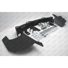 MOX-07-991224.00 PT GROUP Фаркоп с нержавеющей накладкой на Mitsubishi Outlander XL 2007-2012, Citroen C-Crosser 2007-2012, Peugeot 4007 2007-2012 без подрезки бампера. Тип шара: F. Нагрузки: 3