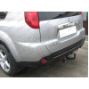N-102 STEINHOF Фаркоп на Nissan X-Trail 2007-2014 без подрезки бампера. Тип шара: A. Нагрузки: 2200/100 кг, масса фаркопа 22 кг (без электрики в комплекте)