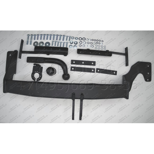 N-102 STEINHOF Фаркоп на Nissan X-Trail 2007-2014 без подрезки бампера. Тип шара: A. Нагрузки: 2200/100 кг, масса фаркопа 22 кг (без электрики в комплекте)