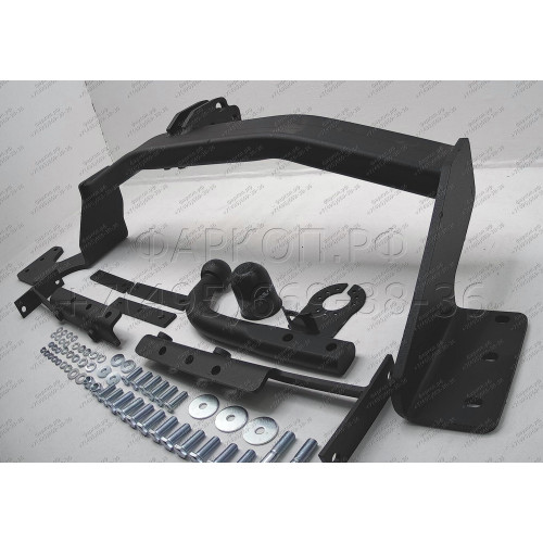 N-102 STEINHOF Фаркоп на Nissan X-Trail 2007-2014 без подрезки бампера. Тип шара: A. Нагрузки: 2200/100 кг, масса фаркопа 22 кг (без электрики в комплекте)
