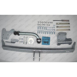 N054A GALIA Полностью оцинкованный фаркоп на Nissan Qashqai 2007-2014 (невидимый вырез бампера), Nissan Qashqai 2, в т.ч. Qashqai +2 2014-2021 (без подрезки бампера). Тип шара: 