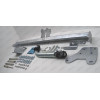 N054A GALIA Полностью оцинкованный фаркоп на Nissan Qashqai 2007-2014 (невидимый вырез бампера), Nissan Qashqai 2, в т.ч. Qashqai +2 2014-2021 (без подрезки бампера). Тип шара: A. Нагрузки: 1800/100 кг, масса фаркопа 17,22 кг