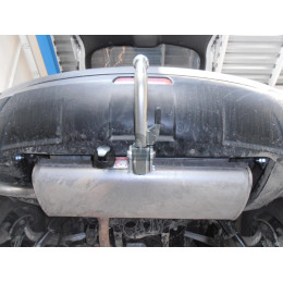 N054A GALIA Полностью оцинкованный фаркоп на Nissan Qashqai 2007-2014 (невидимый вырез бампера), Nissan Qashqai 2, в т.ч. Qashqai +2 2014-2021 (без подрезки бампера). Тип шара: 