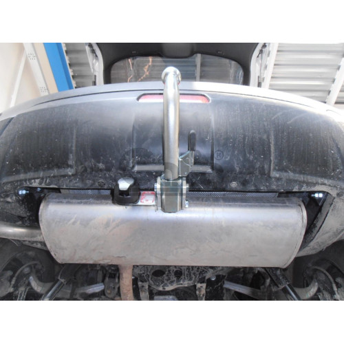 N054A GALIA Полностью оцинкованный фаркоп на Nissan Qashqai 2007-2014 (невидимый вырез бампера), Nissan Qashqai 2, в т.ч. Qashqai +2 2014-2021 (без подрезки бампера). Тип шара: A. Нагрузки: 1800/100 кг, масса фаркопа 17,22 кг