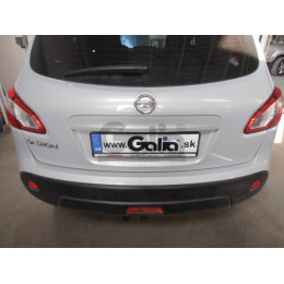 N054A GALIA Полностью оцинкованный фаркоп на Nissan Qashqai 2007-2014 (невидимый вырез бампера), Nissan Qashqai 2, в т.ч. Qashqai +2 2014-2021 (без подрезки бампера). Тип шара: 