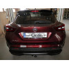 N059C GALIA Полностью оцинкованный фаркоп на Nissan Juke 2019-. Тип шара: C (горизонтальный съемный). Невидимый вырез бампера. Нагрузки: 1600/100 кг, масса фаркопа 16,77 кг