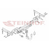 O-143 STEINHOF Фаркоп на Opel Astra J хетчбек 5 дверей, кроме версии с Flex-Fix 2009-2015. Требуется подрезка бампера. Тип шара: AV (вертикальное быстросъемное крепление шара на ключе). Нагрузки: 1600/75 кг, масса фаркопа 22,1 кг (без электрики в комплект