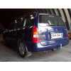 O009C GALIA Полностью оцинкованный фаркоп на Opel Astra G универсал 1998-2004. Тип шара: C (горизонтальный съемный). Установка без снятия и выреза бампера. Нагрузки: 1500/75 кг, масса фаркопа 18,17 кг