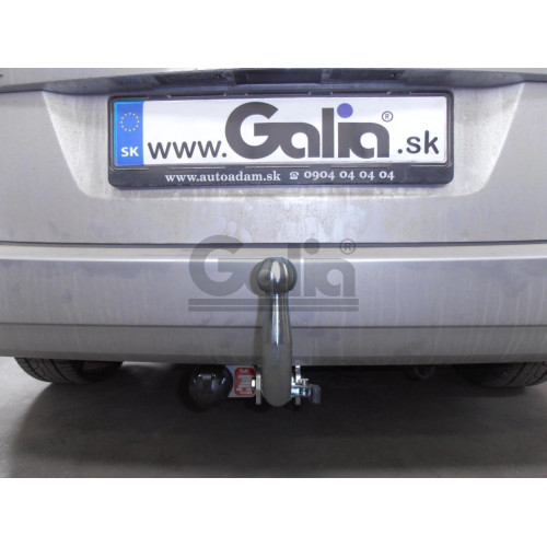 O052C GALIA Полностью оцинкованный фаркоп на Opel Zafira B 2005-2012. Тип шара: C (горизонтальный съемный). Невидимый вырез бампера. Нагрузки: 1500/75 кг, масса фаркопа 18,1 кг