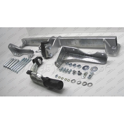 O052C GALIA Полностью оцинкованный фаркоп на Opel Zafira B 2005-2012. Тип шара: C (горизонтальный съемный). Невидимый вырез бампера. Нагрузки: 1500/75 кг, масса фаркопа 18,1 кг