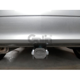 O064C GALIA Полностью оцинкованный фаркоп на Opel Meriva 2010-2017. Подрозетник убирается за бампер. Тип шара: C (горизонтальный съемный). Без выреза бампе