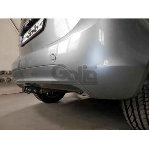 O064C GALIA Полностью оцинкованный фаркоп на Opel Meriva 2010-2017. Подрозетник убирается за бампер. Тип шара: C (горизонтальный съемный). Без выреза бампера. Нагрузки: 1500/75 кг, масса фаркопа 17,07 кг