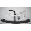 O104-A Лидер-плюс ТСУ для Opel Zafira 1998-2005, 2005-2012. Требуется подрезка бампера. Нагрузки: 1300/75 кг, масса фаркопа 17,54 кг, требуется 4 сверления (без электрики в комплекте)