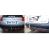 P038A GALIA Полностью оцинкованный фаркоп на Peugeot 207 универсал 2007-2012. Тип шара: A. Установка без выреза бампера. Нагрузки: 1150/46 кг, масса фаркопа 14,72 кг