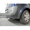 R068A GALIA Полностью оцинкованный фаркоп на Renault Grand Scenic II, Scenic II, Megane II хетчбек 2004-2009, в т.ч. модели с парктрониками. Подрозетник убирается за бампер. Тип шара: A. Без выреза бампера. Нагрузки: 1300/75 кг, масса фаркопа 17,01 кг