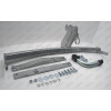 R068A GALIA Полностью оцинкованный фаркоп на Renault Grand Scenic II, Scenic II, Megane II хетчбек 2004-2009, в т.ч. модели с парктрониками. Подрозетник убирается за бампер. Тип шара: A. Без выреза бампера. Нагрузки: 1300/75 кг, масса фаркопа 17,01 кг