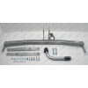 R068A GALIA Полностью оцинкованный фаркоп на Renault Grand Scenic II, Scenic II, Megane II хетчбек 2004-2009, в т.ч. модели с парктрониками. Подрозетник убирается за бампер. Тип шара: A. Без выреза бампера. Нагрузки: 1300/75 кг, масса фаркопа 17,01 кг