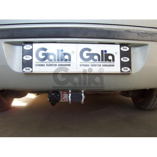 R070A GALIA Полностью оцинкованный фаркоп на Renault Laguna II лифтбек 2001-2008. Тип шара: A. Установка без снятия и выреза бампера. Нагрузки: 1500/75 кг, масса фаркопа 14,62 кг