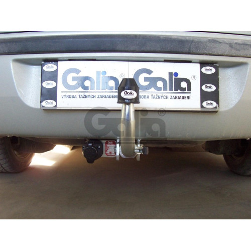R070A GALIA Полностью оцинкованный фаркоп на Renault Laguna II лифтбек 2001-2008. Тип шара: A. Установка без снятия и выреза бампера. Нагрузки: 1500/75 кг, масса фаркопа 14,62 кг