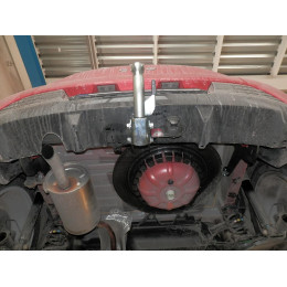 R080C GALIA Полностью оцинкованный фаркоп на Renault Clio хетчбек 5 дверей 2005-2012 установка без снятия и выреза бампера, Renault Clio IV хетчбек 5 дверей 2012-2019 