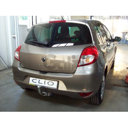 R080C GALIA Полностью оцинкованный фаркоп на Renault Clio хетчбек 5 дверей 2005-2012 установка без снятия и выреза бампера, Renault Clio IV хетчбек 5 дверей 2012-2019 