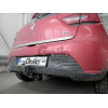 R080C GALIA Полностью оцинкованный фаркоп на Renault Clio хетчбек 5 дверей 2005-2012 установка без снятия и выреза бампера, Renault Clio IV хетчбек 5 дверей 2012-2019 невидимый вырез бампера. Тип шара: C (горизонтальный съемный). Нагрузки: 1300/75 кг, мас