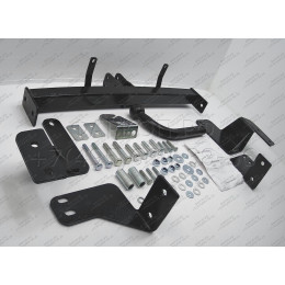 R106-A Лидер-плюс ТСУ для Renault Kangoo 1997-2008, Nissan Kubistar 2003-2009 без выреза бампера. Нагрузки: 1300/75 кг, масса фаркопа 15,4 кг (без электрики в комплекте)